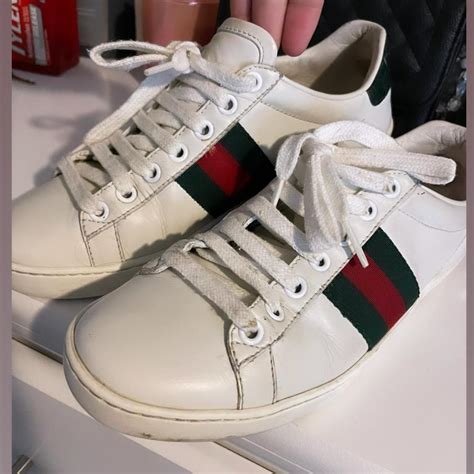 gucci shoes green and red|gucci sneakers green bottom.